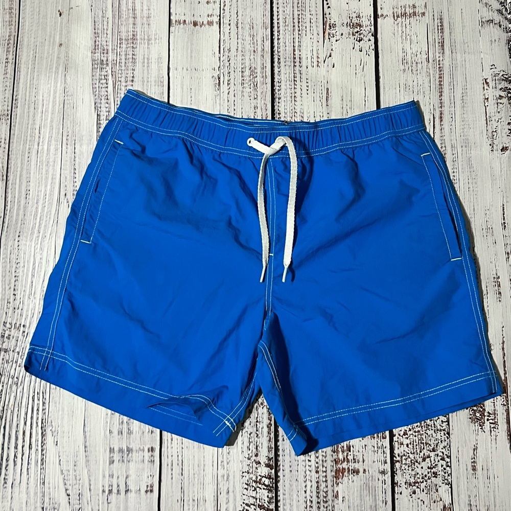 Aeropostale Men’s Swim Shorts, Blue, Med